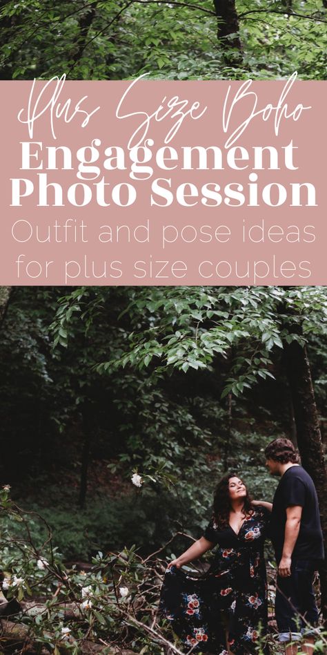 Outdoor Engagement Photos Plus Size, How To Pose Plus Size Couples, Family Photo Poses Plus Size, How To Pose Larger Couples, Plus Couple Photoshoot, Fall Couple Pictures Plus Size, Engagement Picture Outfits Plus Size, Plus Size Engagement Photos Outfits Winter, Engagement Poses For Plus Size Women