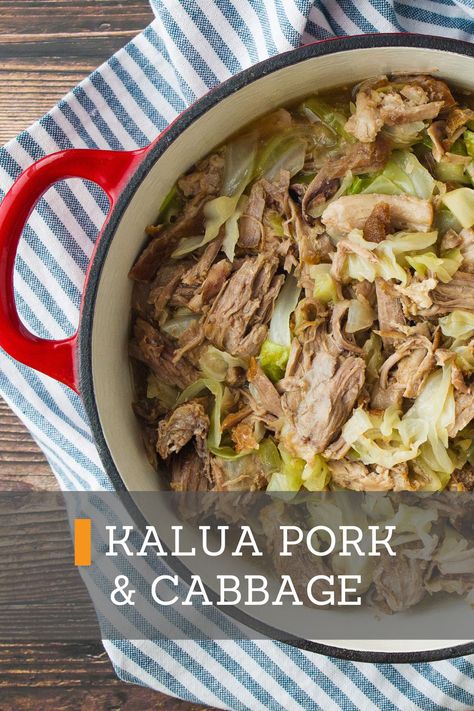 Hawaiian Pork And Cabbage, Kalua Pork Recipes Hawaii, Kahlua Pork Instant Pot, Pork Cabbage Slow Cooker, Pork Cabbage Crockpot, Instant Pot Kalua Pork And Cabbage, Kalua Pig And Cabbage Instant Pot, Low Carb Pork Shoulder Recipes, Hawaiian Kalua Pork And Cabbage