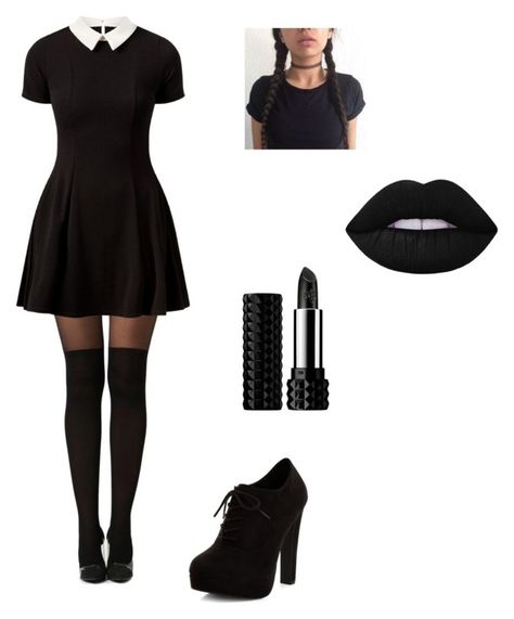 Wednesday Addams Meme Costume, Wednesday Addams Costume, Halloween Coustumes, Holloween Costume, Diy Kostüm, Last Minute Costumes, Last Minute Halloween Costumes, Halloween Costume Outfits, Fantasias Halloween