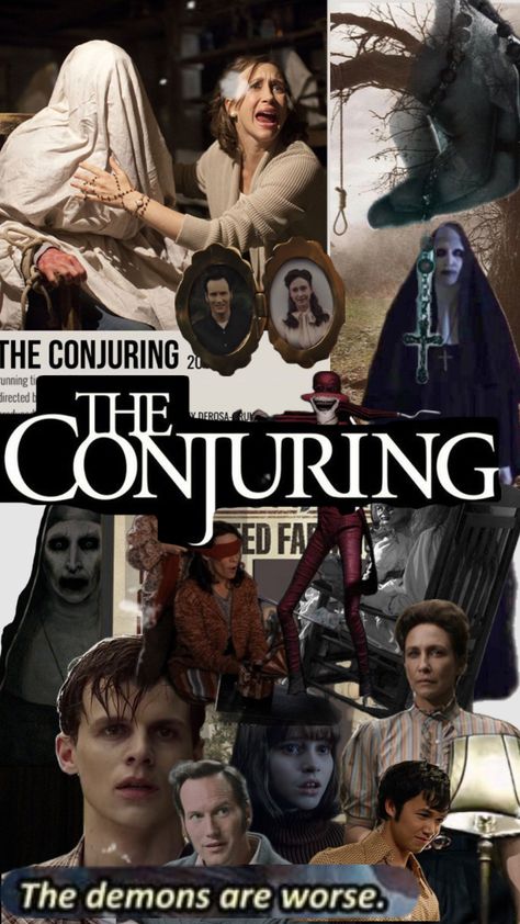 #theconjuring #horror The Conjuring Wallpaper, Conjuring Aesthetic, Ed And Lorraine Warren, Ed And Lorraine, The Conjuring Universe, Conjuring Universe, Lorraine Warren, Have Mercy, Movie Wallpapers