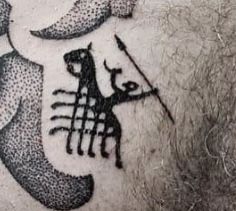 Norse Pagan Tattoo, Viking Head Tattoo, Norse Wolf Tattoo, Germanic Tattoos, Small Witchy Tattoos, Anglo Saxon Tattoo, Norse Patterns, Nordic Artwork, Historical Tattoos