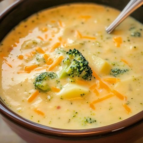 When the weather turns chilly, there’s nothing quite like a bowl of rich and hearty soup to warm you up. This Cheddar Broccoli Potato Soup is the perfect comfort food, combining the creamy richness of ... READ MORE Crockpot Potato Broccoli Cheddar Soup, Easy Spicy Broccoli Cheddar Potato Soup, Brocolli Potato Cheese Soup, Brocoli Cheddar Potato Soup, Potato Broccoli Cheddar Soup, Cheddar Broccoli Potato Soup, Cheesy Broccoli Potatoes, Broccoli Potato Cheese Soup, Cauliflower Cheddar Soup