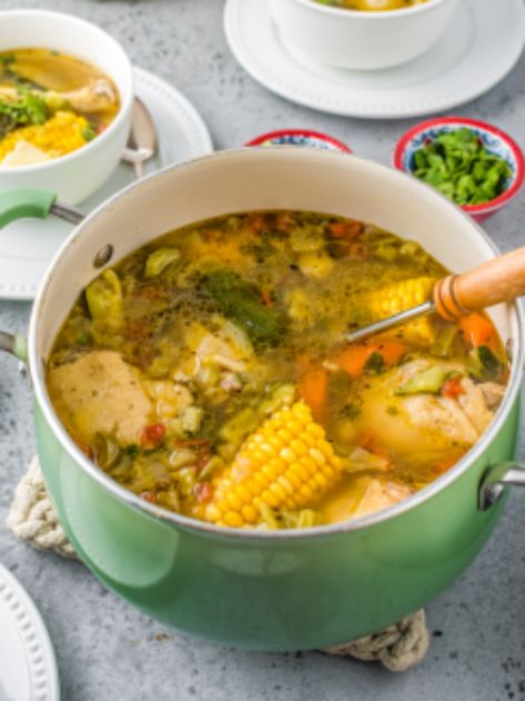 Authentic Caldo de Pollo recipe - Beyond the Bayou Blog Chicken Caldo Mexican Recipe, Chicken Caldo, Mexican Chicken Soup, Pollo Recipe, Mexican Soup Chicken, Chicken Veggies, The Bayou, Mexican Chicken, Tender Chicken