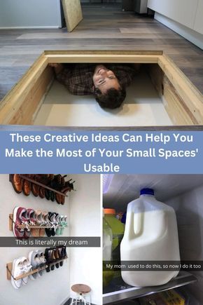 Try these storage solutions for small spaces to better manage even the smallest spaces. By creating your own custom shoe rack, you may do away with the need to find shoe storage. Organisation, Storage Solutions For Small Spaces, Christmas Room Decor, Small Space Storage, Creative Storage, Furniture Renovation, Winter Home Decor, House Diy, Storage Hacks