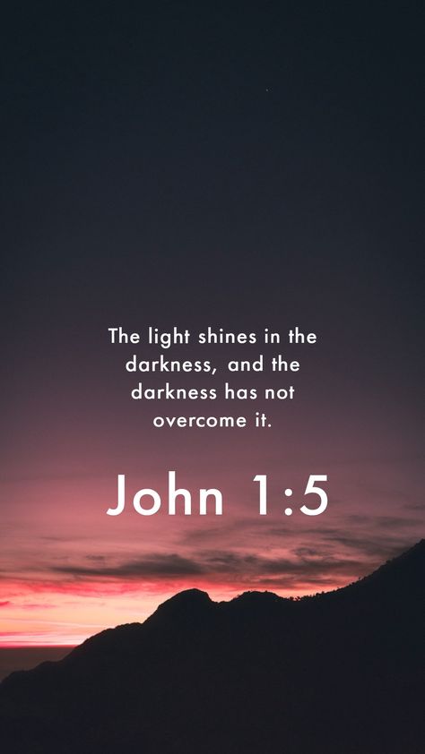 Light Of The World Bible Verse, The Light Of The World, Important Bible Verses, Godly Reminders, Light Shines In The Darkness, Bethlehem Star, John 1 5, Jesus Christ Quotes, Mom Prayers