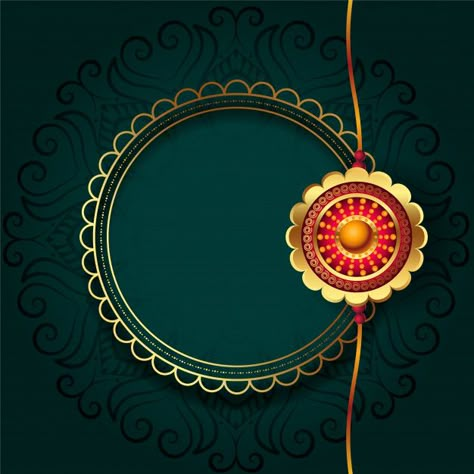 Golden rakhi  for rakha bandhan festival | Free Vector #Freepik #freevector Rakhi Invitation Card, Rakhi Invite Template, Rakshabandhan Background For Editing, Rakhi Background Wallpaper, Rakhi Poster, Poster Design For School, Bhai Behn, Rakhi Background, Rakha Bandhan