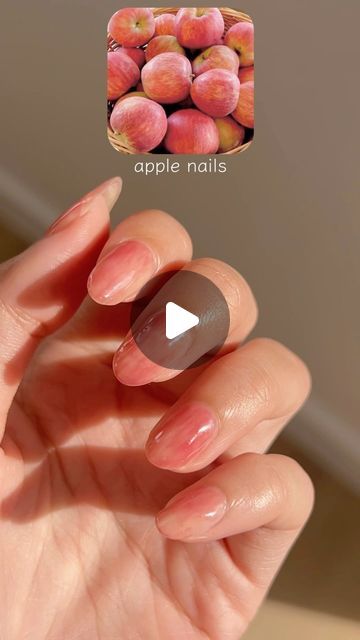 JESSICA VU ⌫ on Instagram: "apple nails tutorial for fall 🍎🍏 inspired by @dvok_official grape skin nails ! this was such a fun design to do 💓 it kinda reminds me of colored pencils 🖍️

products used:
@apresnailofficial light & shadow sheer gel couleur "506 sun kind of way" & "602 pour decisions"
@apresnailofficial cuticle serum "spring steps"" Grape Nails, Apple Nail Art, Jessica Vu, Apple Nails, Pour Decisions, Nails Tutorial, Light Shadow, Skin Nails, Nail Art Tutorial