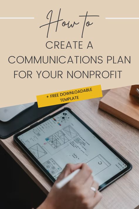 Communications Plan Template, Non Profit Marketing, Nonprofit Booth Ideas, How To Create A Non Profit Organization, Non Profit Business Plan, Charity Marketing, Nonprofit Website, Communication Plan Template, Nonprofit Startup