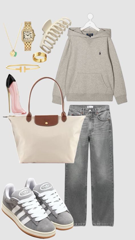 #outfitinspo #beauty #polo #raulphlauren #oldmoney #movies #books #longchamp #perfume #cartier #tiffanyandco Grey, Cartier, Beauty, Books, Adidas, Sneakers