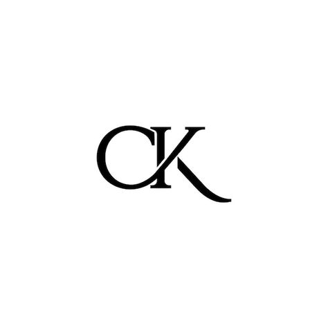 Ck Logo Design, Vertical Tattoo, Photographer Design, Love My Parents Quotes, K Tattoo, Ck Logo, Elegant Logo Design, Fashion Logo Branding, Initial Tattoo