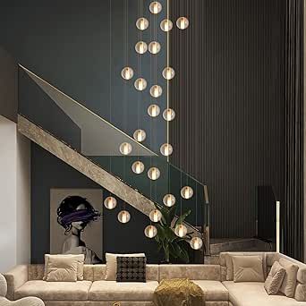 Entryway Chandelier Modern, Stair Entryway, Long Chandeliers, Entryway Chandelier, Stairs In Living Room, Led Ceiling Light Fixtures, Long Chandelier, Crystal Pendant Lighting, Staircase Chandelier