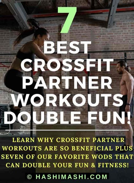 Partner CrossFit WODs - Discover why CrossFit partner workouts are so beneficial, plus seven of our favorite WODs that can double your fun and fitness.

crossfit partner workouts | crossfit partner wods | partner crossfit wods | partner crossfit workouts | crossfit partner workout | partner crossfit wod | crossfit partner wod Partner Bootcamp Workout, Fun Partner Workouts, Partner Hiit Workout, Full Body Partner Workout, I Go You Go Workout, Partner Workouts Crossfit, Partner Circuit Workout, Partner Wod Crossfit You Go I Go, Team Workouts Crossfit