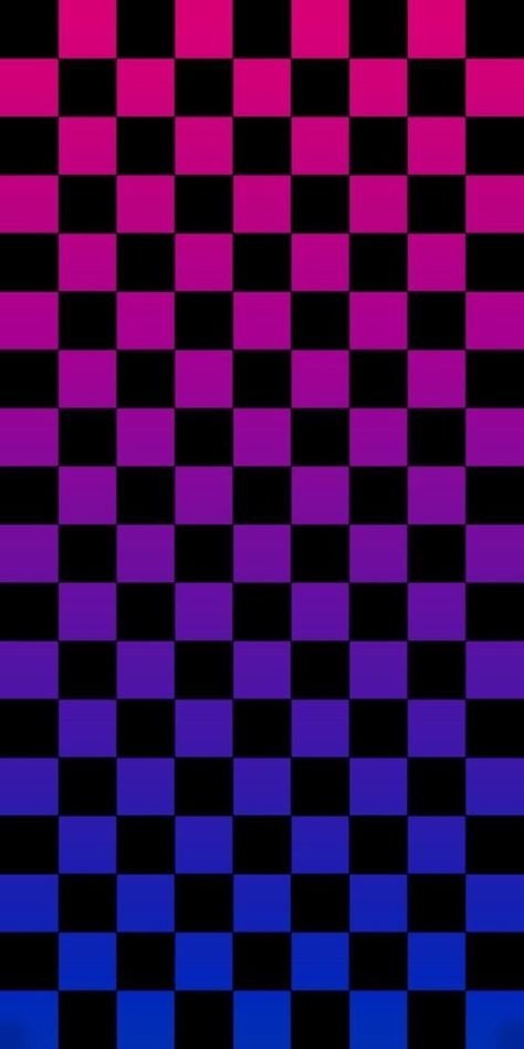 Bisexual Pride Quotes, Bisexual Wallpaper Iphone Aesthetic, Bisexual Wallpaper, Checkered Wallpaper, Checker Wallpaper, Bi Flag, Scene Wallpaper, Emo Wallpaper, Witchy Wallpaper