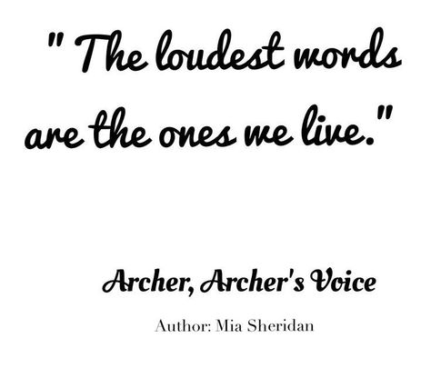 Voice Tattoo, Archers Voice, Archer's Voice, Voice Quotes, Shatter Me Series, Favorite Book Quotes, Book Tattoo, What Do You Mean, Poem Quotes