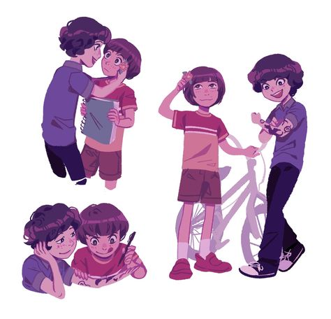 Byler Fan Art, Byler Fanart, Tweek Y Craig, Stranger Things Art, Will Byers, Stranger Things Funny, Itachi Uchiha, Gay Art, Best Couple