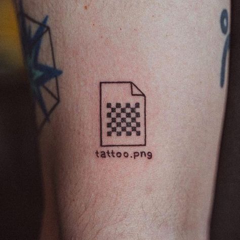 Funny Flash Tattoo Ideas, Irreverent Tattoo, Ignorant Tattoo Ideas, Smart Tattoo Ideas, Ironic Tattoos, Sarcastic Tattoos, Tatuajes Ignorant, Computer Tattoo, Ugly Tattoos