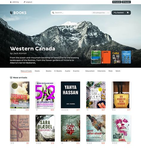 40 Fantastic Online Book Store Web Designs – Bashooka Online Book Store Website Design, Bookstore Web Design, Web Book Design, Book Store Website Design, Book Web Design, Book Website Design, Book Store Design, Book Store Website, Online Shopping Design