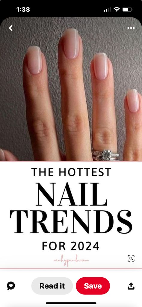 Trendy Minimalist Nails 2024, Nail Shape Trends 2024, Nail Shape 2024, Squared Oval Acrylic Nails, French Manicure 2024 Trends, French Nails 2024 Trends, 2024 Nail Shape Trends, Nails2024 Trends, Dip Nail Shapes