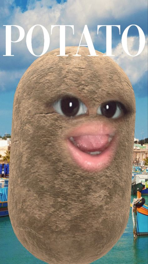 Potato Funny Potato Pictures, Potato Meme, Potato Picture, Potato Funny, Love Monster, Outdoor Stuff, Funny Profile, Funny Profile Pictures, Monster Energy