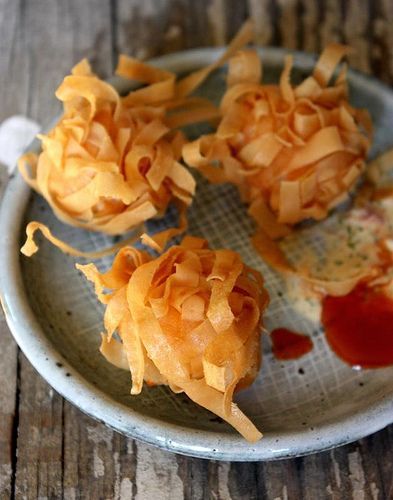 Dim Sum: Boulettes croustillantes de crevettes Crunchy Shrimp, Shrimp Fritters, Shrimp Balls, Dim Sum Recipes, Fritters Recipe, Mapo Tofu, Nice Food, Chinese Dishes, Balls Recipe