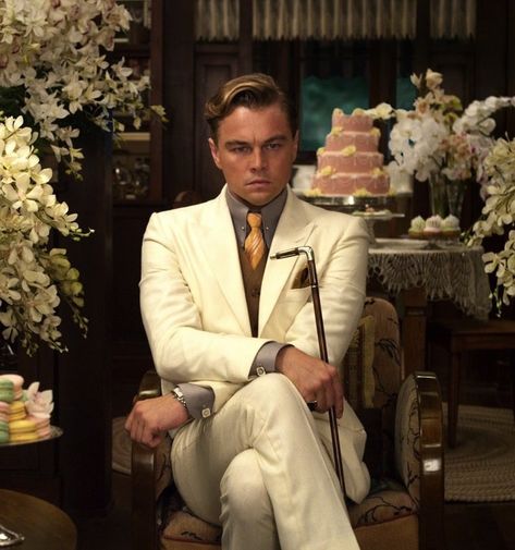 Jay Gatsby From The Great Gatsby Victoria Tornegren, Jay Gatsby, Baz Luhrmann, Ingmar Bergman, Septième Art, Carey Mulligan, Leo Dicaprio, F Scott Fitzgerald, Gatsby Style