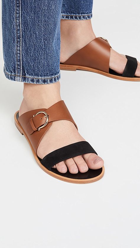 Leather Slippers Woman, Best Sandals For Men, Mens Sandals Fashion, Leather Slippers For Men, Pretty Sandals, Fashion Shoes Sandals, Mens Leather Sandals, Fashion Slippers, Salvatore Ferragamo Shoes