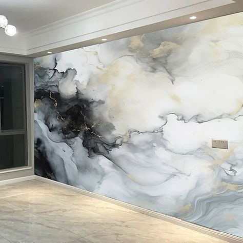 Stucco Design, 3d Wallpaper Design, Sofa Wall, Floor Murals, Artistic Wallpaper, Floor Wallpaper, Marble Wallpaper, Cleaning Walls, Wall Molding