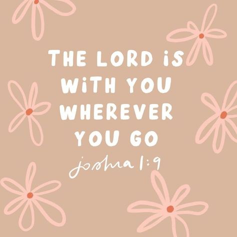 Cute Bible Verses, Cute Bibles, Bible Quotes Wallpaper, Joshua 1, Quotes Prayer, Bible Study Verses, Christian Bible Quotes, Bible Motivation, Inspirational Bible Quotes