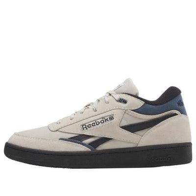 Reebok Club C Mid Ii Revenge Vintage 'Cream Blue' 100034039 Womens Rebook Shoes, Non Basic Shoes, Street Wear Shoes Men, Toronto Fits, Reebok Vintage Sneakers, Reebok Outfits, Reebok Shoes Outfit, Types Of Shoes Men, Boyfriend Shoes