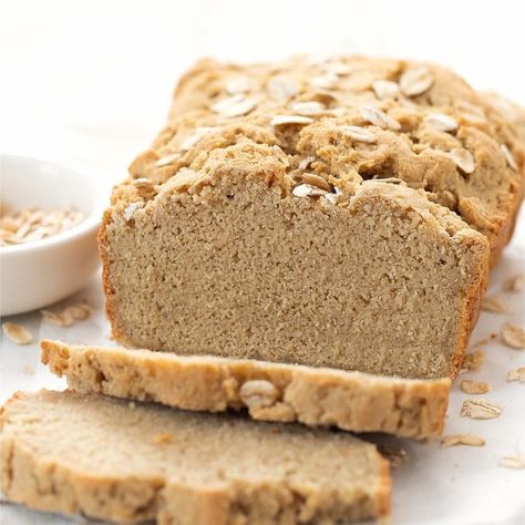 Oat Bread Recipe, Oatmeal Bread Recipe, Oat Flour Recipes, Oat Bread, Healthy Bread Recipes, Oatmeal Bread, Yogurt Flavors, Gf Bread, Clam Recipes