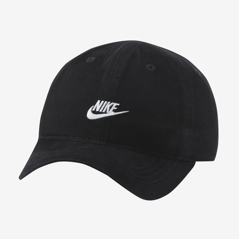 There's nothing like a classic baseball cap. The Nike Hat is just that, while repping the iconic Swoosh. An adjustable strap makes sure your fit is always right. Nike Cap, Nike Hat, Adjustable Hat, Cotton Twill, Everyday Fashion, Baseball Cap, Baseball Hats, Adjustable Straps, Nike