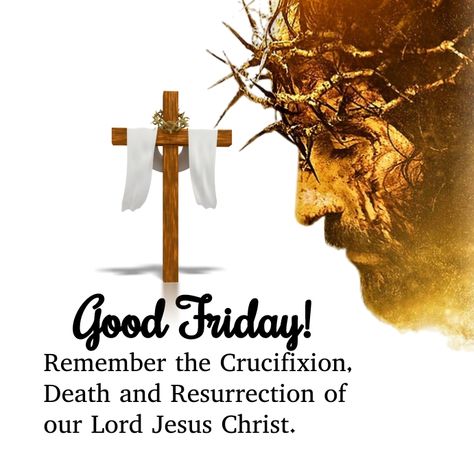 Good friday Good Friday Graphic, Good Friday Poster Design, Gud Friday Images Jesus, Good Friday Bible Reading, Good Friday Explained, Good Friday Images, Holy Friday, Blessed Quotes, Its Friday Quotes