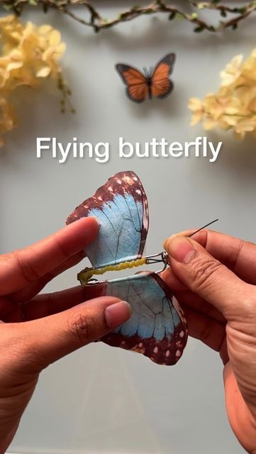 Diy Flying Butterfly, Simple Stem Activities, Flying Butterfly, Stem Activity, Instagram Diy, Stem Activities, Safety Pin, Get Better, Super Simple