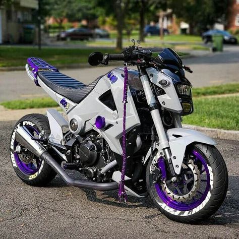 Honda Grom Custom, Grom Bike, Grom Motorcycle, Honda Grom 125, Honda Msx 125, Street Fighter Motorcycle, Custom Street Bikes, Honda Grom, Motorcycle Aesthetic