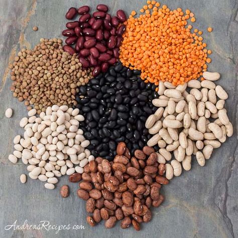 Andrea Meyers - How long to cook Beans & lentils cooking chart. I need this! Also tells what 1 dry cup will equal cooked. Beans And Legumes, Beans And Lentils, Cook Beans, Cooking Dried Beans, Dry Beans, How To Cook Beans, Lentil Recipes, Food Info, Dried Beans