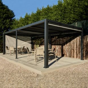 Gazebos | Woodberry Flat Roof Design, Metal Gazebo, Pub Garden, Backyard Guest Houses, Gazebo On Deck, Commercial Outdoor Furniture, Aluminum Gazebo, Steel Pergola, Wooden Gazebo