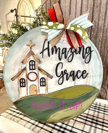 Spring Door Hanger, Door Hangers Diy, Door Signs Diy, Summer Door Hanger, Wooden Door Signs, Wood Door Hangers, Wood Circles, Wooden Door Hangers, Christmas Door Hanger