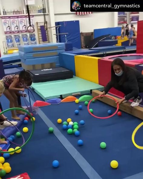 Recreational Gymnastics Drills, Preschool Gymnastics Games, Beginner Handstand, Gymnastics Stations, Beach Gymnastics, Recreational Gymnastics, Gymnastics Games, Gymnastics Ideas, Hungry Hungry Hippos