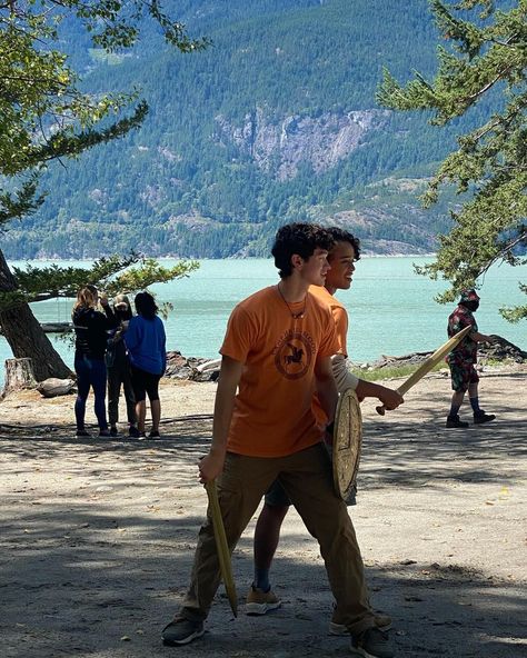 Don’t forget to catch the all-new episode of @percyseries TOMORROW at 9pm (EST)!! | Instagram Percy Jackson Serie, Charlie Bushnell, Descendants Dr, Pjo Dr, Luke Castellan, Pjo Cast, Percy Jackson Cast, Seaweed Brain, Walker Scobell