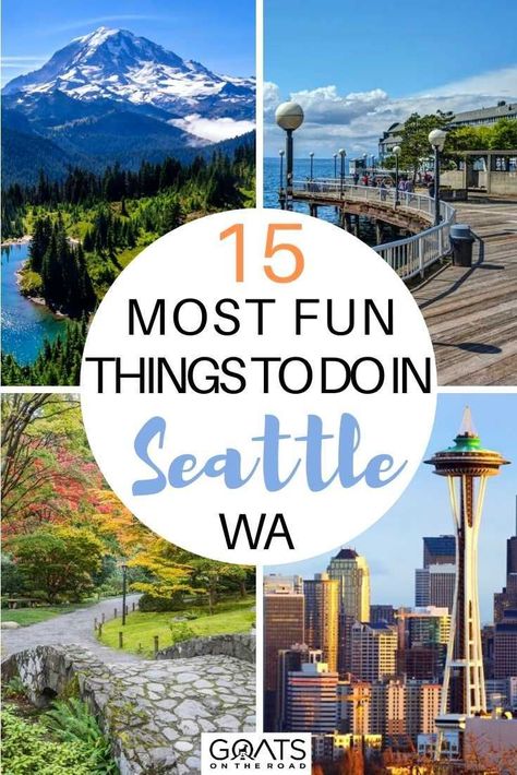 Must See In Seattle Washington, Seattle Bucket List Things To Do, Greys Anatomy Seattle Locations, Top Things To Do In Seattle Wa, Must Do Things In Seattle, Places To Go In Seattle Wa, Things To See In Seattle, Washington Vacation Ideas, Trip To Seattle Washington