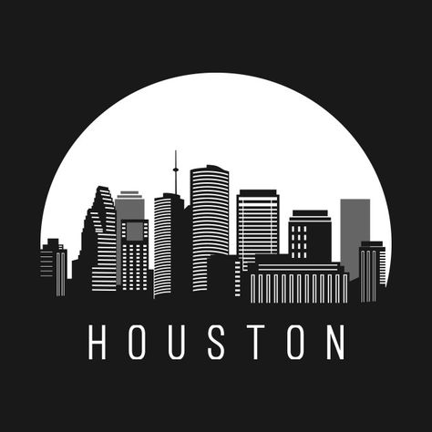 Check out this awesome 'Houston+Texas+Skyline' design on @TeePublic! Houston Skyline Drawing, Houston Texas Tattoos, Houston City Skyline, Houston Texas Skyline, Beer Bike, Skyline Drawing, Houston Design, Austin Skyline, Texas Tattoos