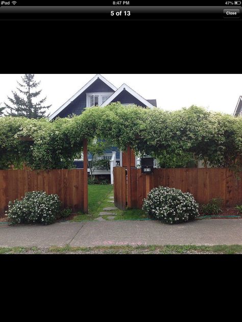 Fences In Front Yard, Front Lawn Privacy Ideas, Privacy Fence In Front Yard, Make Front Yard Private, 4 Ft Front Yard Fence, Private Fence Ideas Front Yard, Fenced Off Front Yard, Landscape For Privacy Front Yard, 4ft Front Yard Fence