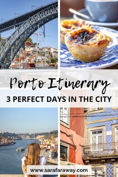 Porto Itinerary 3 Days, Porto 3 Day Itinerary, Porto Portugal Itinerary, What To Do In Porto Portugal, Porto Itinerary, Portugal Honeymoon, Porto Lisbon, Porto Portugal Travel, Things To Do In Porto