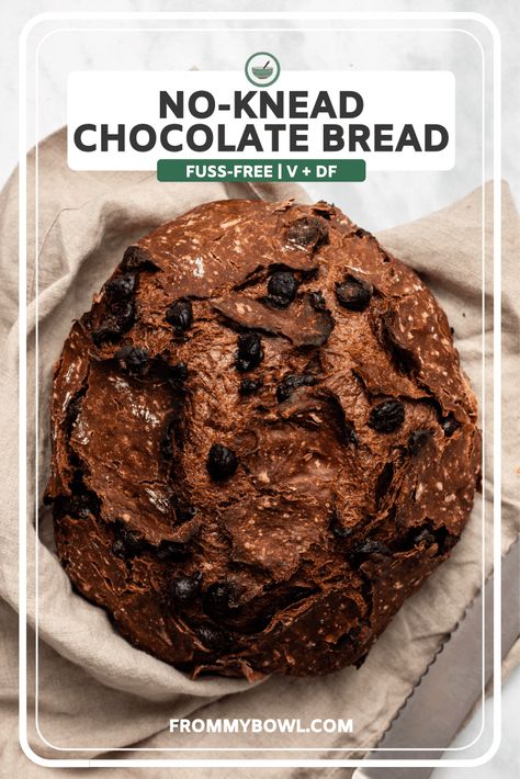 Chocolate Bread Recipe, Sweet Potato Bread, Dutch Oven Bread, Artisan Bread Recipes, Yeast Breads, Knead Bread, Vegan Banana Bread, Roll Recipes, Chocolate Bread