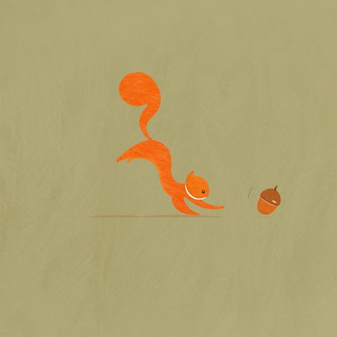 Squash And Stretch Animation Gif, Squirrel Animation, Animated Squirrel, Animation Beginner, Meditation Animation, Squirrel Character, Bird Animation, C4d Animation, Space Girl Art