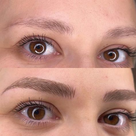 Microblading (2022): Facts, Cost, Risks, Photos Phibrows Microblading Photography, Eyebrows For Blonde Hair, Microblading Before And After, Phi Brows Microblading, Microblading Eyebrows Before And After, Microblading Eyebrows Training, Brow Microblading, Tattoo License, Cosmetic Tattoo Eyebrows