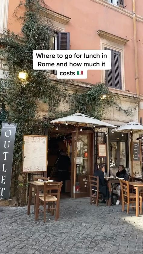 Roma Travel, Day In Rome, Rome City, Hotel Food, Eat In A Day, Food Tips, What To Eat, Italian Restaurant, Tag Someone Who