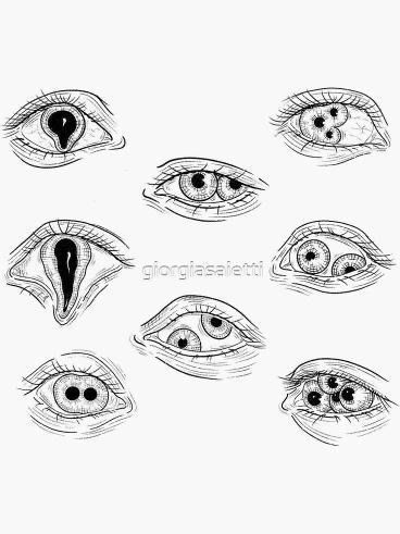 Trippy Eyeball Drawing, Ojo Tattoo, Eyeball Drawing, Trippy Eye, Mouth Tattoo, Eyeball Tattoo, Emo Tattoos, Occult Tattoo, Creepy Eyes