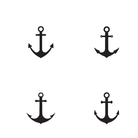 Simple Anchor Tattoo, Tiny Anchor Tattoo, Anchor Symbol, Anchor Icon, Anchor Logo, Mini Tattoo, Anchor Tattoo, The Anchor, Black Ink Tattoos