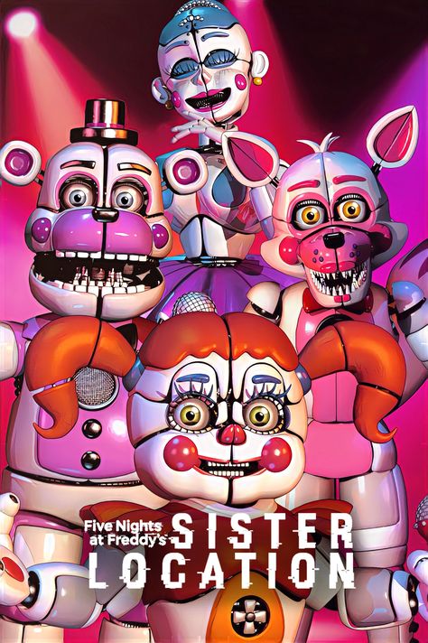 Fnaf 5, Fnaf Baby, Toy Bonnie, Fnaf Sl, Fnaf Sister Location, Funtime Foxy, Fnaf Wallpapers, Fnaf 1, Fnaf Movie